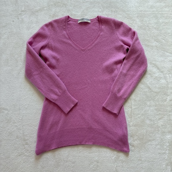 Pink M&S Woman Pure Cashmere Sweater XS/S - READ DESC. - Picture 1 of 8